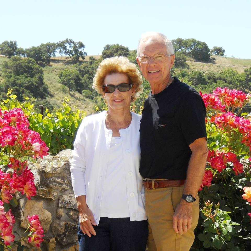 Jim Kennedy and his wife.